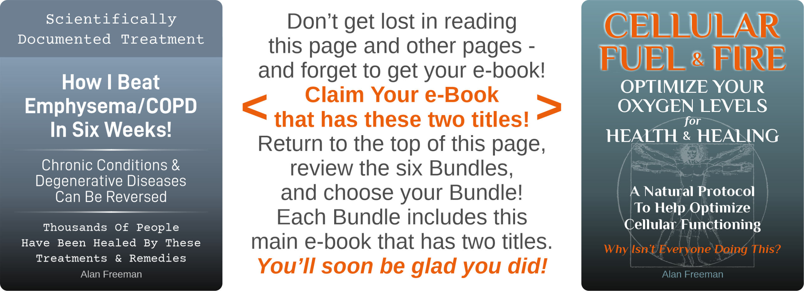 An e-book with two titles.
